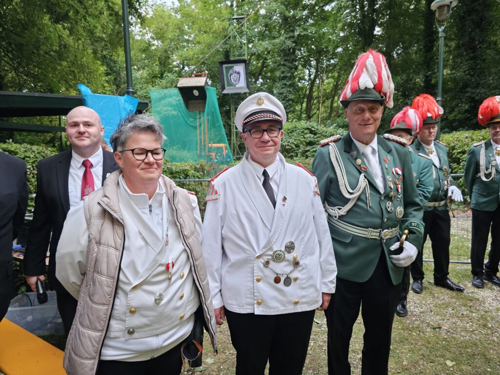König Marc Schibgilla mit Königin Claudia Schibgilla